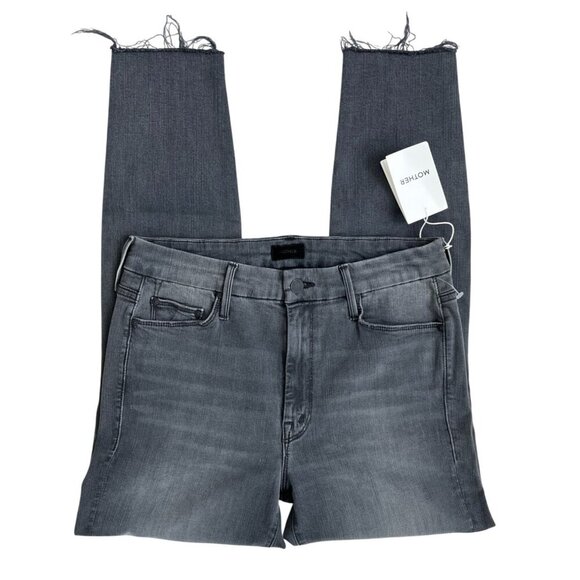 ✨ Mother “The Looker Ankle Fray” Jeans – Burning Out Lanterns (Size 30) NWT ✨ - Picture 9 of 13